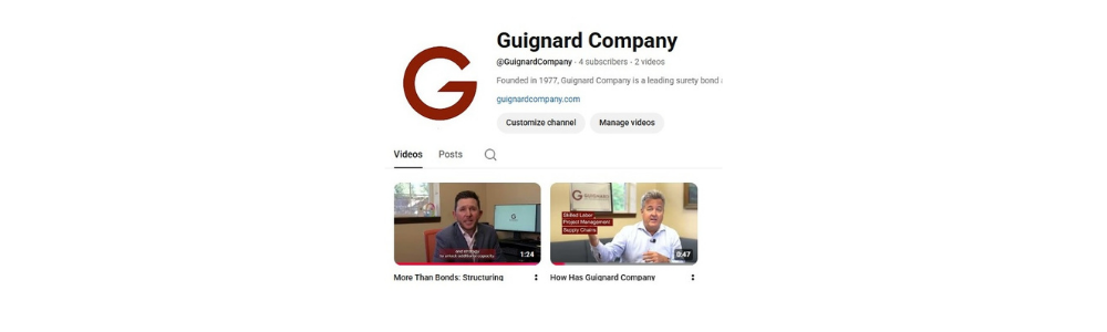 Featured image for “Now Live: The Guignard YouTube Channel”